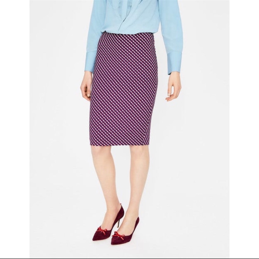 Boden Hampshire Ponte knit pencil Skirt